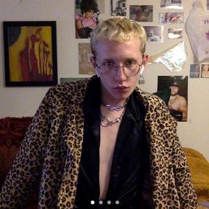 leopard print trench coat